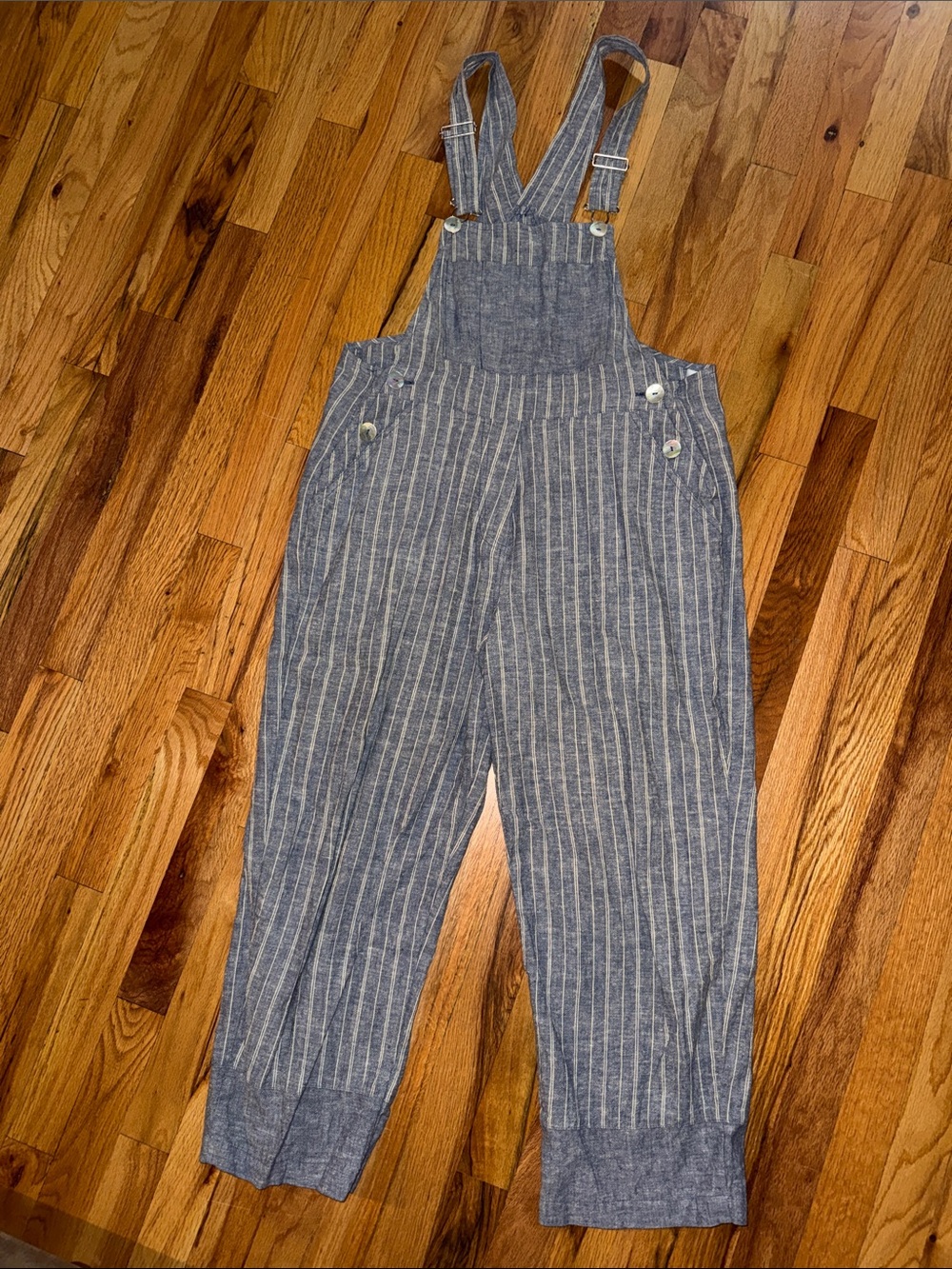 Goddess Gear Linen-Blend Overalls